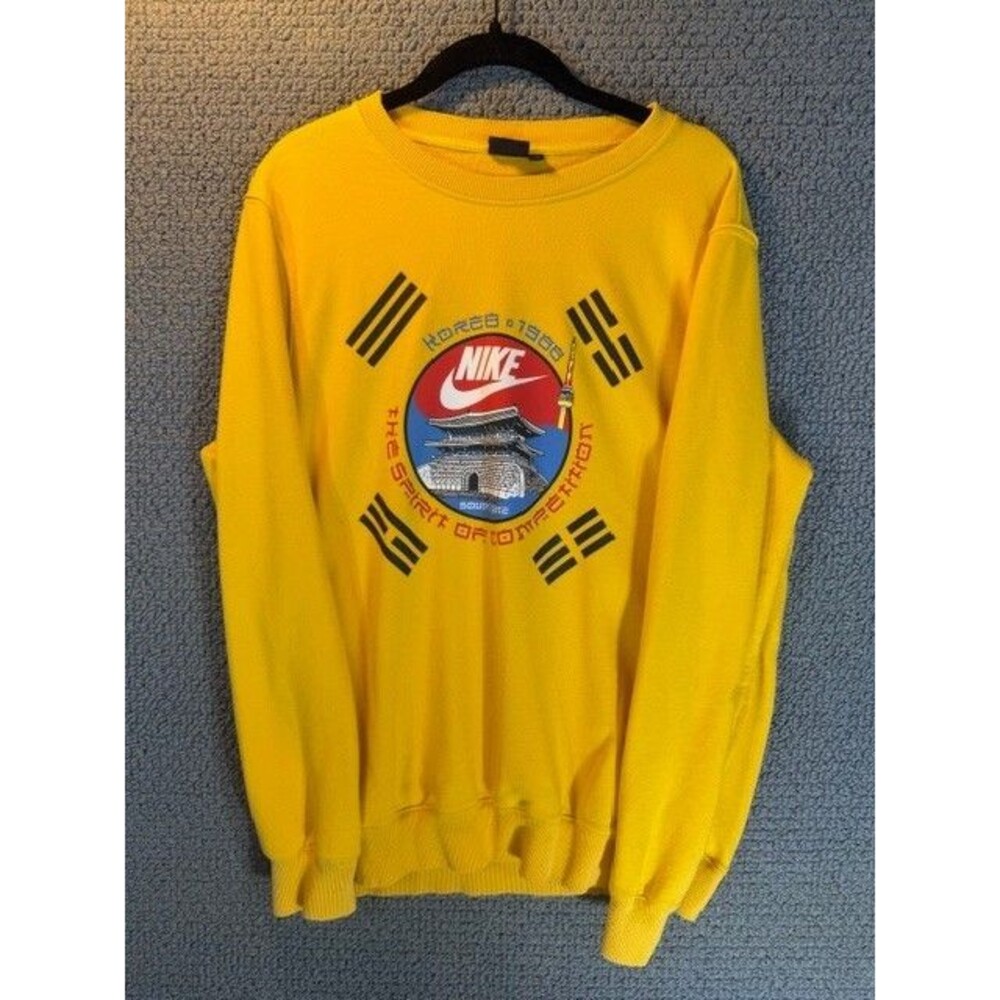 Rare Vintage Nike 1988 Korea Olympics Crewneck Sweatshirt / XL